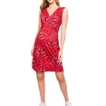 thumbnail image 4 of DPTALR Grossesse Col Rond Robe Débardeur Sans Manches Tenue Multifonction Été Vêtements d'Allaitement Imprimés Fashable, 4 of 4