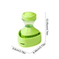 thumbnail image 3 of FHBVT Soap Dispensing Dish Brush Set with Drainage Base One-Click Soap Release Non-Scratch Nylon Bristles Comfort Grip for Pots Pans Sinks Kitchen Cleaning Easy to Store Home Culinary Tool, 3 of 7