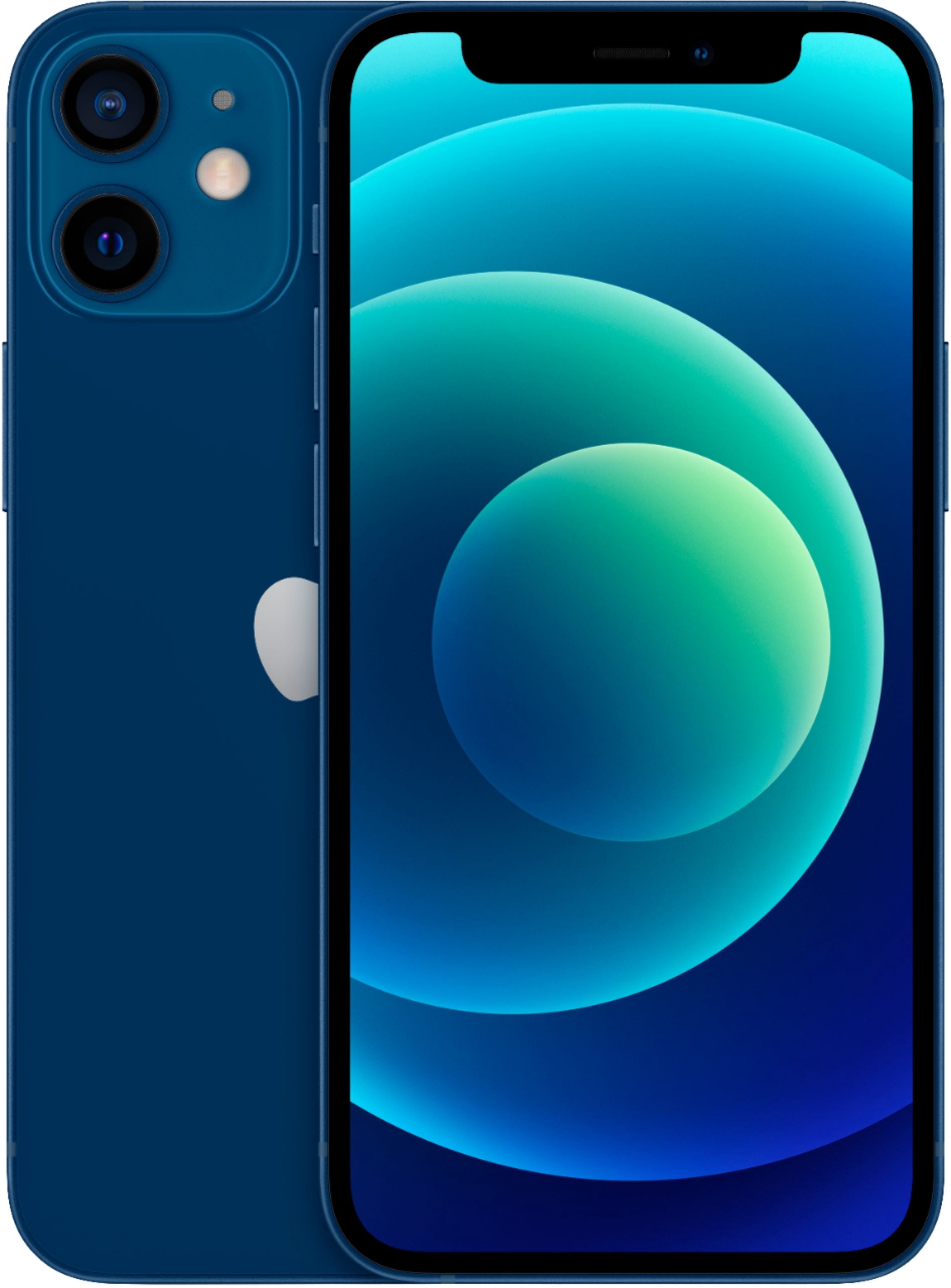 Restored Apple iPhone 12 Mini Blue 256GB GSM / CDMA Fully Unlocked Smartphone (Refurbished)