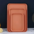 thumbnail image 1 of Tranfacy Home and Kitchen,Plates and Bowls Sets,Rectangular Tray Large Medium and Small Sets Of Three Household Plates to Put Tea Cups Dinner Plates to Put Snacks Plates, 1 of 4