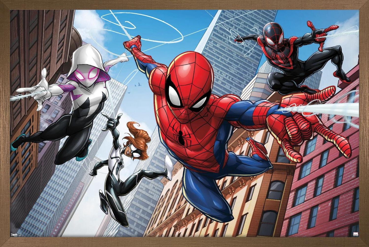 Marvel Comics - Spider-Man - Web Heroes Wall Poster, 22.375" x 34"