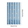 thumbnail image 3 of Shower Curtains for Bathroom,Bath Curtains Shower Waterproof,Shower Curtain Blue Dolphins Shower Curtain Plastic Waterproof Shower Curtain with 7 Hanging Rings Suitable for Bathroom Toilet Kitchen, 3 of 6