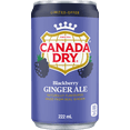 thumbnail image 2 of Canada Dry Blackberry Ginger Ale Cans, 222 mL, 6 Pack, 2 of 6
