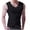 Black, variant on LOVZFMLL Tank Tops for Men's Pullover Solid Color T-shirt Outdoor Elastic Tight Without Marksr Solid Color V-Neck Tank