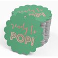 thumbnail image 4 of Inkdotpot 100 Pack Real Rose Gold Foil Paper Tags Ready To Pop Baby Shower Favor Hang Tags, 4 of 6