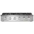 thumbnail image 1 of Thor Kitchen 36 Inch Professional Gas Rangetop in Stainless Steel-HRT3618U, 1 of 3