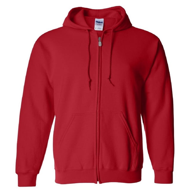 Gildan Heavy Blend Adult Full Zip Hooded Sweatshirt Top