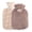 D, variant on EGNMCR Hot Water Bottle With Cover 1L Bed Bottle With Soft Fleece Cover Bed Bottle Provides Warmth Gift Hot water bottle
