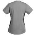 thumbnail image 5 of Penkiiy Sarrau à Col en V pour Femmes Workwear Revolution, Extensible Doux, Entretien Facile TG Gris, 5 of 5
