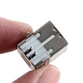 thumbnail image 3 of Unique Bargains Shielded USB Type B Female Port 4 Pins PCB Mount Jack Connector Silver Tone, 3 of 3