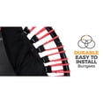 thumbnail image 2 of LEAPS & REBOUNDS 40" Mini Fitness Trampoline & Rebounder for Adults, Red, 2 of 7