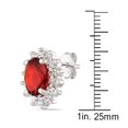 thumbnail image 3 of Cadran CZ ovale en argent sterling Quintessential, 3 of 4