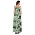 thumbnail image 4 of Bimba Ensemble Coordonné 2 Pcs Robe Aguichant de Plage et de Fête pour Femmes, Haut Court Imprimé Smocké et Jupe Longue, 4 of 7