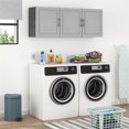 thumbnail image 1 of Kendall 54" Wall Cabinet, Gray, 1 of 8
