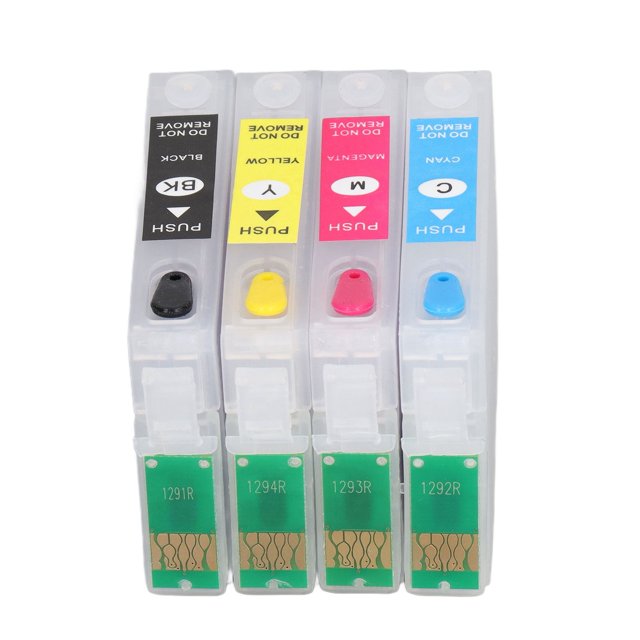 4 Pcs Ink Printing Inkjet Refill Ink Ink Replacement For Office Use