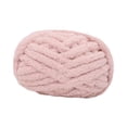 thumbnail image 4 of Luzkey Chunky Wool Yarn Jumbo Yarn Washable Hand Knitting DIY Weight Yarn Bulky Yarn for Tapestry Bed Fence Throw Rug Making Light Pink, 4 of 8