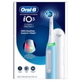 thumbnail image 1 of Oral-B Rechargeable Electric Toothbrush, iO3 Clean & Protect, 3 Cleaning Modes, Visual Pressure Sensor to Protect Gums, Travel Case, Blue, 1 of 19