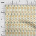 thumbnail image 1 of oneOone Tissu Popeline de Coton Imprimé Géométrique Diamant 56 Pouces de Large, 1 of 4