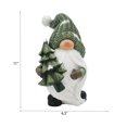 thumbnail image 5 of Temps de vacances 11" décoration Gnome résine de Noël, vert, 1 compte, 5 of 5
