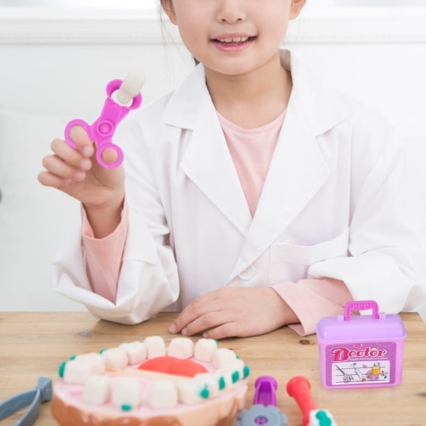 Ensemble Médecin 42 Pièces - Mallette Rose, Jeu De Rôle Docteur Dès 3 Ans, Stéthoscope Et Accessoires, Cadeau éducatif