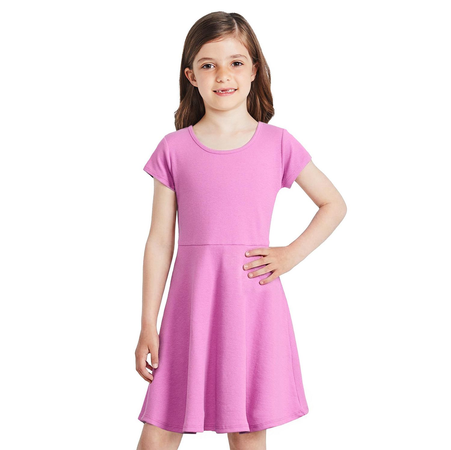 Robe côtelée George pour filles