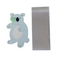 thumbnail image 2 of LSLJS 10 Pack Food Card Baking Packaging Bags, Mini Decorative Bag, 2 of 5