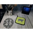 thumbnail image 3 of Carolines Treasures BB7792PTHD Giant Chinchilla Rabbit Vert Paire de Porte-Pots, 3 of 3