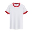 thumbnail image 3 of Hauts d'Été pour Garçons en Bas Âge T-Shirts à Manches Courtes Col Rond Coupe Ample Décontractée T-Shirts de Printemps pour Garçon 8-9T, 3 of 7