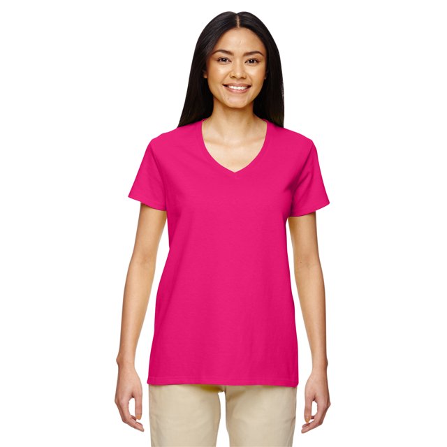 Gildan Heavy Cotton Ladies' V-Neck Tee