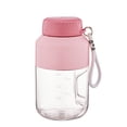 thumbnail image 1 of 5Pink Portable Blender Juicer Extractor Usb Rechargeable 1000Ml Capacity 10 Blades For Smoothies Shakes Ice Crushing Travel Bottle With Lid Straw Included, 1 of 8