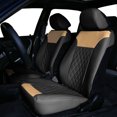 thumbnail image 3 of FH Group Deluxe Diamond Pattern Seat Cushions for Car, Truck, SUV, Van Front Seats, 3 of 3
