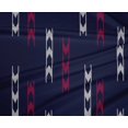 thumbnail image 4 of oneOone Polyester Lycra Fabric Arrow Sign Kasuri Print Fabric BTY 56 Inch Wide, 4 of 4