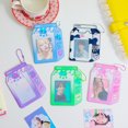 thumbnail image 2 of Korean Milk Bottle Photocard Holder 3inch Card Set Cartoon Cute Photo Star Chasing Student Girl Bus Card Storage Bag, 2 of 4