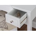 thumbnail image 3 of Joanna Butterfly Bench Vanity Set in White, 3 of 9