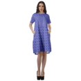 thumbnail image 2 of Moomaya Printed Loose A-Line Dress With Pockets Short Sleeve Dresses Women, 2 of 4