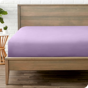 Bare Home Drap-Housse - Premium 1800 Collection - Poche Profonde - Ultra Doux, Résistant aux Plis - Très Grand, Lavande