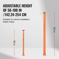 thumbnail image 3 of VEVOR Adjustable Floor Jack Post House Floor Leveling Lift 56"-100" Height Range, 3 of 9
