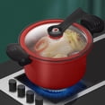 thumbnail image 2 of fheaev Non Stick Pressure CookerMicro Pressure Smothering Household Pots Soup Pots Cooking Pots Kitchen, 2 of 6