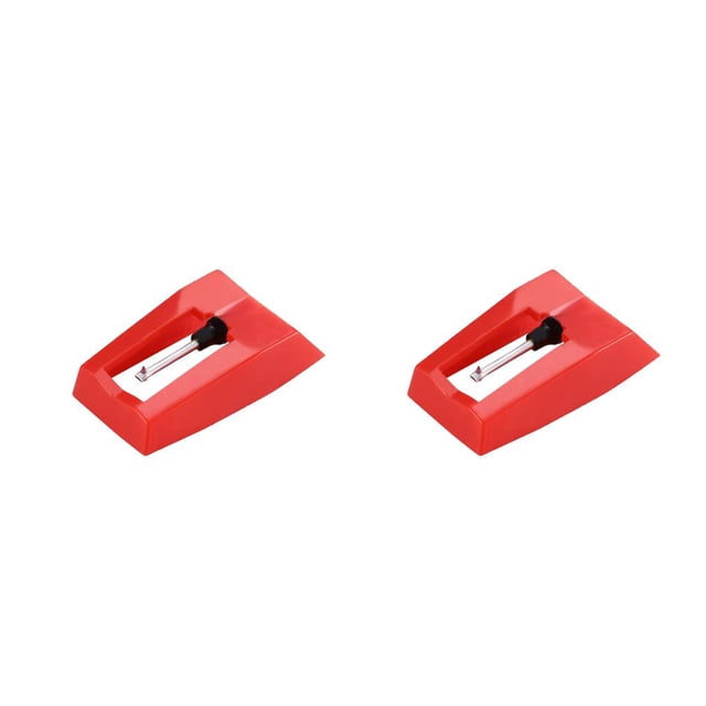 maskred Gramophone Stylus Universal Repairing Replacing Accessory Record Player Heads Cartridge Pin Phonograph Needle Head As shown 2Set
