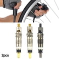 thumbnail image 2 of 2PCS Presta Valve Brass Core Tool MTB Road Bike Tubes Repair Tire Service Parts Bike Tire Air Valve W/ Optional Repair Tool, 2 of 11