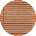 thumbnail image 1 of Ahgly Company Indoor Round Abstract Orange Abstract Area Rugs, 4' Round, 1 of 6