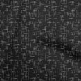 thumbnail image 1 of oneOone Silk Tabby Black Fabric Abstract Sewing Material Print Fabric By The Yard 42 Inch Wide, 1 of 5