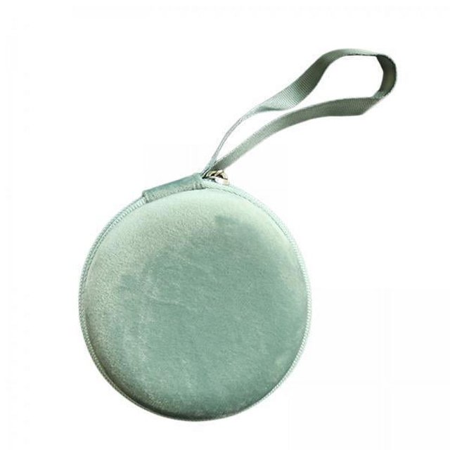 Bunblic 2x Sacs de Transport pour Huiles Essentielles, Portables pour Bouteilles à Rouleau de 1ml, 2ml, Vert, 3 Pcs