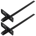 thumbnail image 1 of WHAMVOX 2PCS Circular Saw Fence Black Metal Adjustable Rip Fence for Professionals in Woodworking, 1 of 8