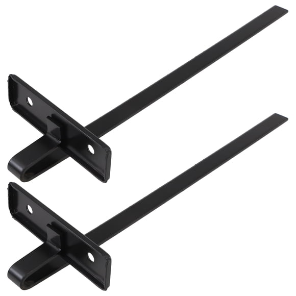 WHAMVOX 2PCS Circular Saw Fence Black Metal Adjustable Rip Fence for Professionals in Woodworking