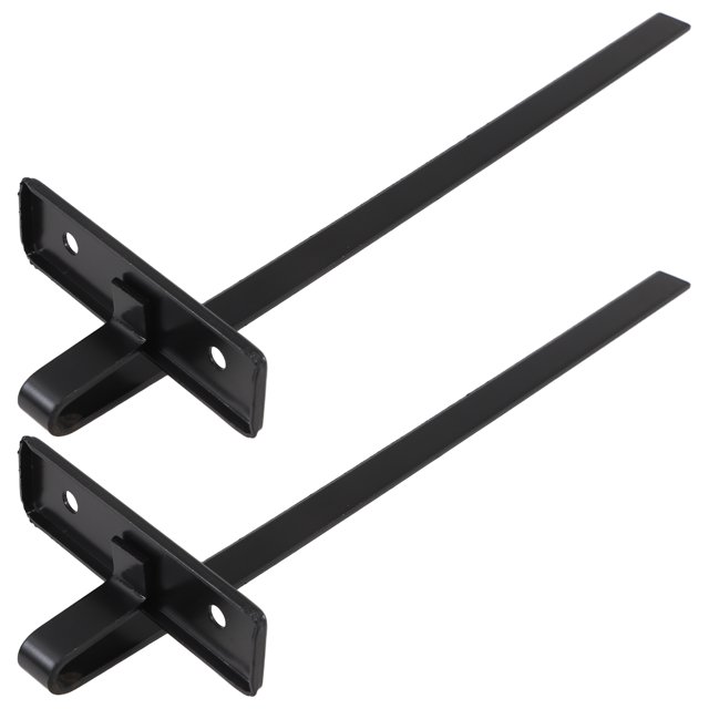 WHAMVOX 2PCS Circular Saw Fence Black Metal Adjustable Rip Fence for Professionals in Woodworking