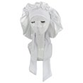 thumbnail image 1 of Satin Bonnet Satin Bonnet Skin-friendly Wear Resistant Imitation Silk Braid Sleeping Bonnet Cap for Home, 1 of 6