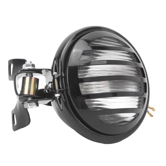 Motor Headlights Retro Headlight Motorbike Parts Motorcycle Retro Headlight White Light Fast Heat Dissipation High Transmittance Fit For
