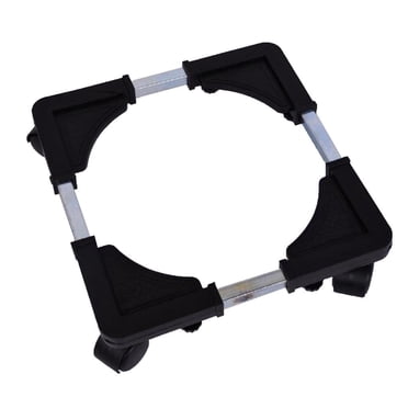 Rongfmy Base Mobile Universelle Support de Réfrigérateur Meuble Base Réglable (Charge de 128 kg) 32x32 cm