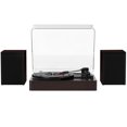thumbnail image 1 of MotorGenic Tourne-Disque Vinyle Bluetooth à 3 Vitesses à Conception Séparée avec Haut-Parleurs Doubles, Plateau Tournant Rétro pour la Déco de la Maison, 33/45/78 Tr/min, Bluetooth 5.0, Stylet Rubis, Bras de Ton Isolant des Vibrations, 1 of 11